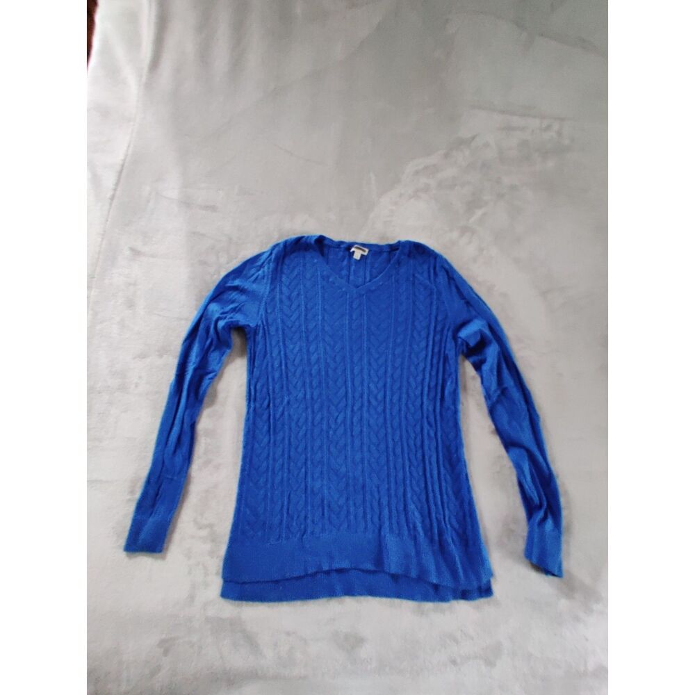 Talbots blue sweater size small
